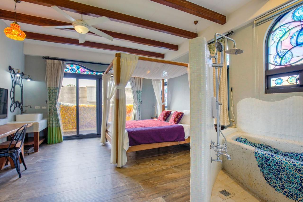 มูน สตาร์ วิลลา Apartment เสี่ยวหลิวฉิว ภายนอก รูปภาพ