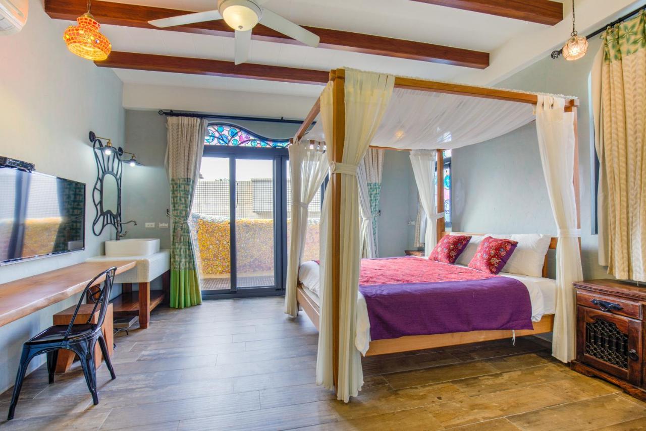 มูน สตาร์ วิลลา Apartment เสี่ยวหลิวฉิว ภายนอก รูปภาพ