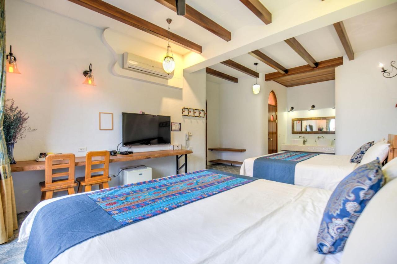 มูน สตาร์ วิลลา Apartment เสี่ยวหลิวฉิว ภายนอก รูปภาพ