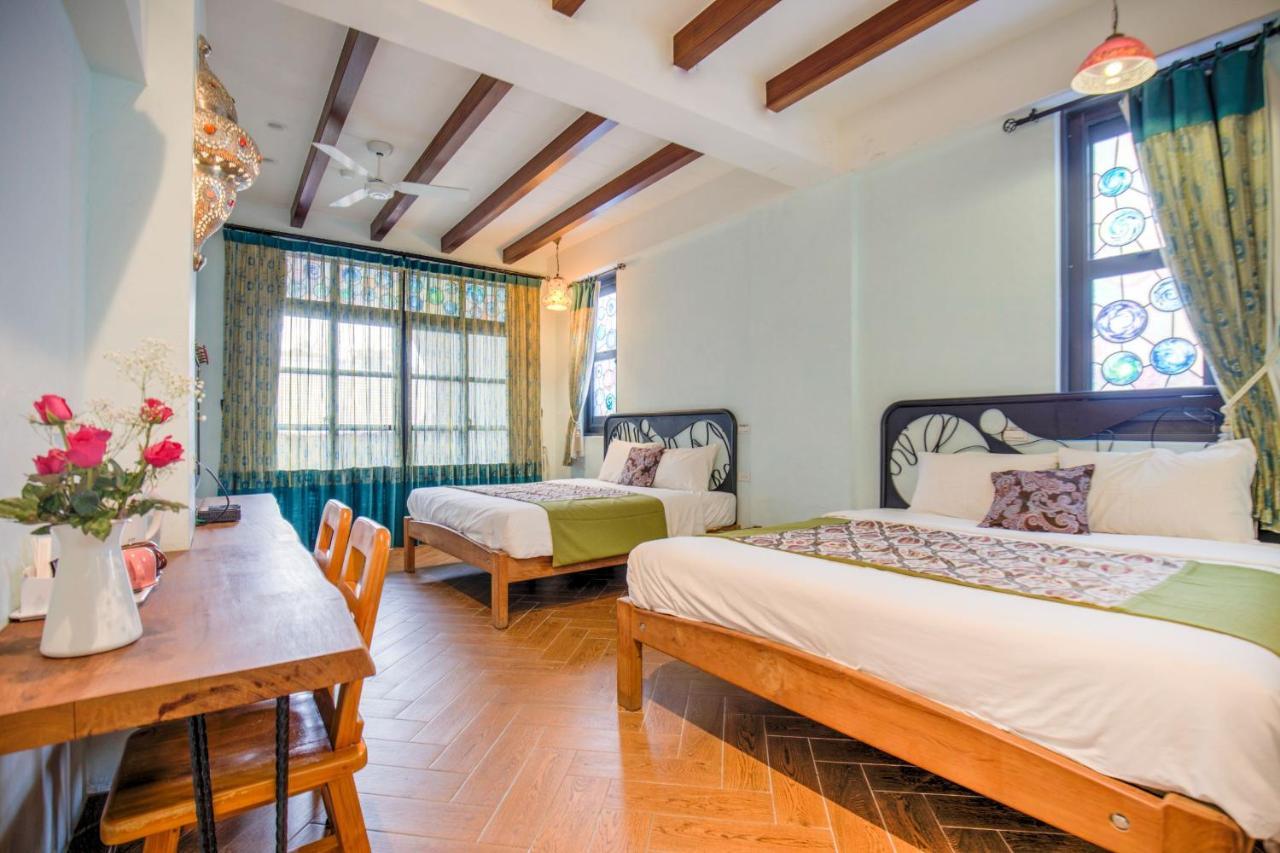 มูน สตาร์ วิลลา Apartment เสี่ยวหลิวฉิว ภายนอก รูปภาพ