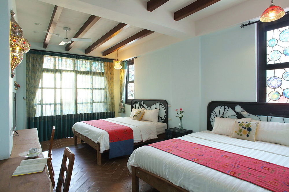 มูน สตาร์ วิลลา Apartment เสี่ยวหลิวฉิว ภายนอก รูปภาพ